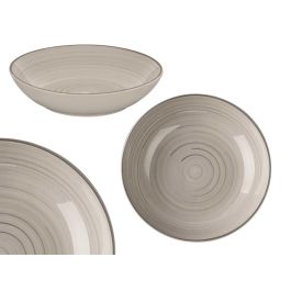 Plato Hondo 21 Cm Espiral Gris Vessia (36 Unidades) Precio: 76.4999994. SKU: B157YKRDQ7