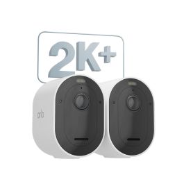 Arlo ARL1732754407911 Pack 2 Cámaras de Seguridad Inalámbricas Pro 5 para Exterior con Batería y Visión Nocturna