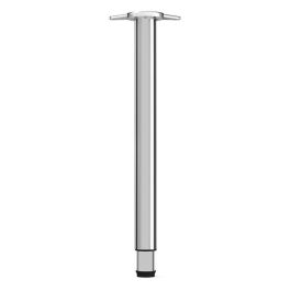 Neru Pata de Mesa Regulable de Metal Resistente Ø60mm Acabado Cromo Altura Ajustable 710-1100mm Precio: 44.79000009. SKU: B1AQTZWJ4C