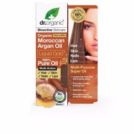 Dr. Organic Aceite Puro de Argán 50 ml - Tratamiento Facial Hidratante, Cabello Antiencrespamiento, Piel Precio: 16.50000044. SKU: S0582116