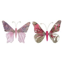 Figura Navidad Moderna DKD Home Decor Rosa 3 x 18 x 22 cm (2 Unidades) Precio: 11.99000011. SKU: B1E3VAZ8HA