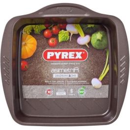 Pyrex Fuente Cuadrada Asimetria Acero 24x24 cm | Antiadherente Horno 250° Lavavajillas Frigorífico Congelador Fácil Limpieza Precio: 14.49999991. SKU: B13ZNREH6S