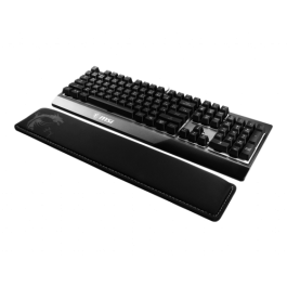 MSI Vigor-WR01 Descansa muñecas Ergonómico Espuma de memoria y Caucho Negro, Fácil de limpiar, 432x86x25mm MSI Vigor-WR01 Descansa muñecas Ergonómico Espuma de memoria y Caucho Negro, Fácil de limpiar, 432x86x25mm
