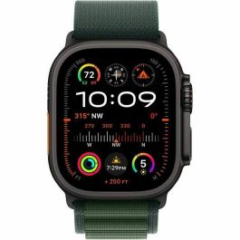 Apple Watch Ultra 2 GPS + Cellular 49mm Caja Titanio Negro Correa Alpine Loop Verde Oscuro Grande