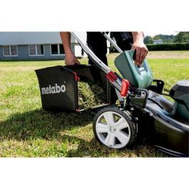Metabo RM 36-18 LTX BL 46 Cortacésped a batería 18V, ancho de corte 46 cm, colector 55L, 7 alturas 25-80 mm Metabo RM 36-18 LTX BL 46 Cortacésped a batería 18V, ancho de corte 46 cm, colector 55L, 7 alturas 25-80 mm