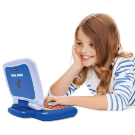 Lexibook LEX3380743095233 Portátil Educativo Bilingüe FR/EN con 40 Actividades en 6 Categorías