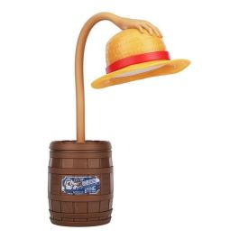 Paladone Lámpara de Escritorio Articulada One Piece Sombrero de Paja de Luffy, Brazo Flexible USB, 27.6 cm, Producto Oficial para Fans y Coleccionistas.