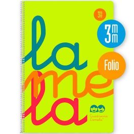 Cuaderno Lamela Amarillo Folio 80 Hojas 21,5 x 31,5 cm (5 Unidades)