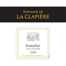Domaine de la Clapiere Gatefer 2020 Pays d'Oc - Vino Tinto Languedoc Domaine de la Clapiere Gatefer 2020 Pays d'Oc - Vino Tinto Languedoc