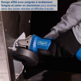 Scheppach BC-AG125-X Amoladora Angular sin Escobillas 20V IXES 125 mm - Sin Batería ni Cargador