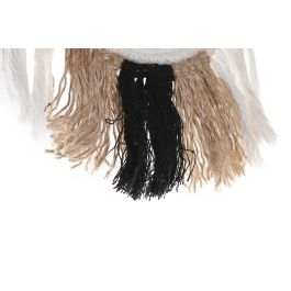 DKD Home Decor Decoracion Colgante Beige Marron 2 x 18 x 35 cm (4 Unidades)