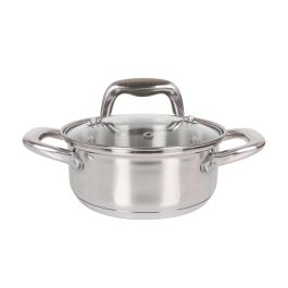 Quttin Cacerola con Tapa Acero Inoxidable 16 cm / 1.5 L New Caesar