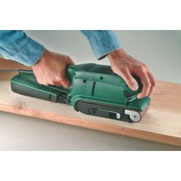 Bosch PBS 75 A Lijadora de banda 710W, Superficie de lijado 76x165 mm, Correa 75x533 mm, Velocidad 350 m/min Bosch PBS 75 A Lijadora de banda 710W, Superficie de lijado 76x165 mm, Correa 75x533 mm, Velocidad 350 m/min
