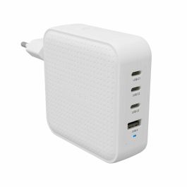 HYPER HJ1002WHWWGL Cargador de Pared para Portátil, Smartphone, Tableta - Carga Rápida con 1 USB-A, 4 USB-C Blanco Precio: 111.4999996. SKU: B1D9L8E4WF