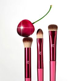 Real Techniques MesmerEYES Brush Trio 3 Unidades - Brochas para Difuminar Sombras de Ojos Precisión - Colección Cherry On Top Real Techniques MesmerEYES Brush Trio 3 Unidades - Brochas para Difuminar Sombras de Ojos Precisión - Colección Cherry On Top