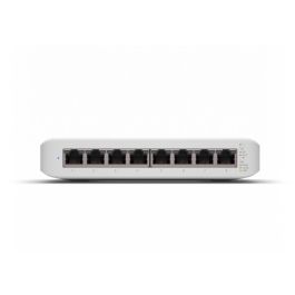 Ubiquiti USW-Lite-8-PoE Switch Gestionable Layer 2, 8 Puertos Gigabit Ethernet RJ45, 4 Puertos PoE+ 52W para UniFi