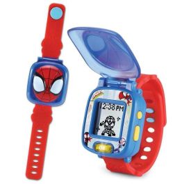 Reloj educativo de spidey multifuncion con 4 juegos y la voz real de spidey 22,5x4,8x3 cm Reloj educativo de spidey multifuncion con 4 juegos y la voz real de spidey 22,5x4,8x3 cm