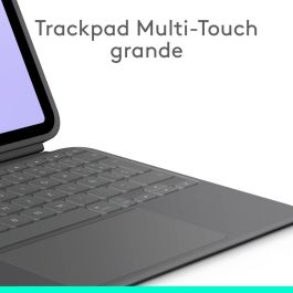 Logitech Combo Touch Funda con Teclado para Apple 11-inch iPad Pro (M4) - QWERTY Español con Trackpad y Lápiz
