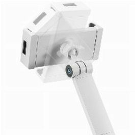 Neomounts DS15-545WH1 Soporte de tablet universal con movimiento completo y abrazadera de escritorio para tablets de 4.7"-12.9", blanco