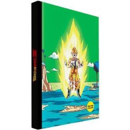 Sd Toys Libreta con Luz Dragon Ball Z Batalla Final Namek Goku Super Saiyajin Freezer 15x20cm Diseño Exclusivo Fan Anime Regalo Original