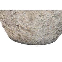 DKD Home Decor Indo 1c25 Jarrón de Suelo Decorativo de Terracota Gris, Colección Item Home, Hecho a Mano, 50x120x50 cm