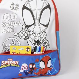 Cerdá Diy Set Mochila Spidey para Niños +3 Años Roja 30x38x14 cm