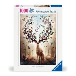 Ravensburger 12000459 Puzzle Fantasy Deer 1000 Piezas de Alta Calidad para Adultos y Niños a partir de 14 Años