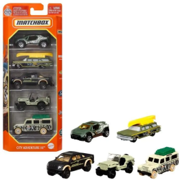 Matchbox C1817 Pack de 5 Vehículos Clásicos - Autos Pequeños para Niños de 3 años y Más Precio: 24.50000014. SKU: S2410352