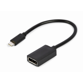 Gembird A-CM-DPF-02 adaptador de cable de vídeo 0,15 m USB Tipo C DisplayPort Negro Precio: 10.78999955. SKU: S5616428