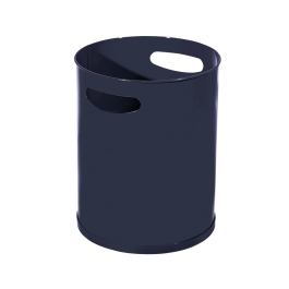 Sie Papelera Metálica 111 Negra 30x25 cm Capacidad 16 Litros Material Metal