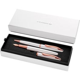 Juego Boligrafo+Pluma Pelikan Noble Perla (821865) 5 unidades Precio: 114.49999979. SKU: B1DRW4BPS3