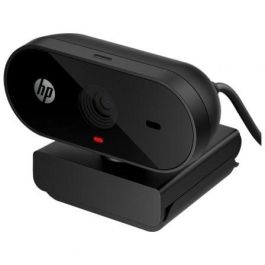HP 53X27AA Webcam 325 FHD 1080p con Enfoque Automático, Micrófono Integrado, Gran Angular 66º y Cubierta de Privacidad
