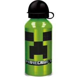 Botella de aluminio minecraft creeper green 400 ml. Botella de aluminio minecraft creeper green 400 ml.