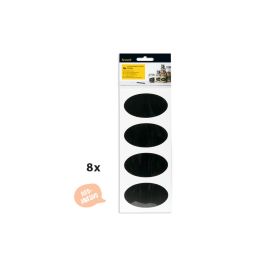 Pack de 8 pizarras ovales autoadhesivas Inde 4.7x8 cm (12 Unidades) Precio: 28.9500002. SKU: B1CAE5P5GL