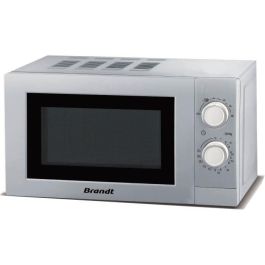 Microondas BRANDT 1200w, 20L, plateado