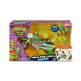 Figura tortugas ninja con vehiculo (moto sidecar o moto batalla) 33x19 cm - modelos surtidos Figura tortugas ninja con vehiculo (moto sidecar o moto batalla) 33x19 cm - modelos surtidos