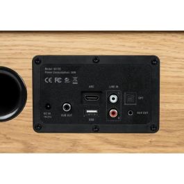 Thomson WS702 Altavoz Inalámbrico Bluetooth 150W Madera, con conexiones RCA, USB, AUX-IN y entrada de audio para TV