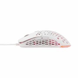 The G-Lab THE3760162051353 Ratón Gaming KULT-OXYGEN con Cable RGB 12800 DPI Blanco