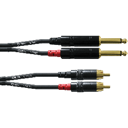 Cable De Audio Jack Mono Doble/Rca Doble 60 Cm Precio: 13.50000025. SKU: B1ETTFZFCC