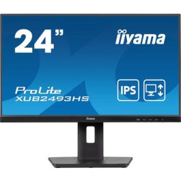 Iiyama XUB2493HS-B6 Monitor 24" IPS Full HD 75Hz 4ms HDMI DisplayPort Altavoces Regulación Altura/Inclinación 100Hz