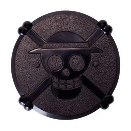 Abystyle Figura One Piece Monkey D. Luffy, PVC, Escala 1/10 (17 cm), con Base del Emblema Piratas del Sombrero de Paja