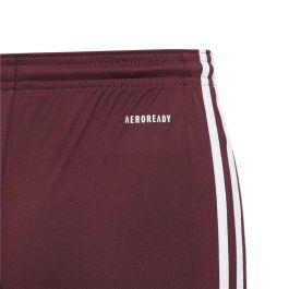 Pantalón Corto Deportivo Adidas Squad 21 Rojo Oscuro
