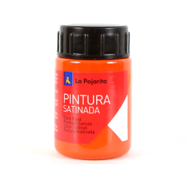 La Pajarita Pintura Latex Acabado Satinado Naranja 35 ml