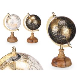 Globo Terraqueo 12,5Cm Surtidos Oro Giftdecor (12 Unidades) Precio: 79.98999998. SKU: B1ALTAEMNF