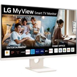 LG 32SR50F-W MyView Smart Monitor 31.5" Full HD IPS webOS23. TV Inteligente Multimedia Blanco, perfecto para Home Office y Streaming. Precio: 201.50000046. SKU: B14N3FENTB
