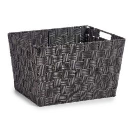 Cesta Kipit A3-6875 Negro Tela 25 x 20 x 35 cm (12 Unidades)