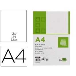 Liderpapel Bloc de Notas Liso A4 80 Hojas 60 g/m² Precio: 2.78999985. SKU: B1298GMPAP