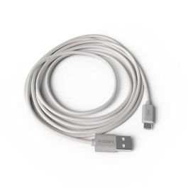 Groovy Cable USB-A a Micro USB 2m Blanco Carga y Sincroniza Dispositivos Android Máxima Resistencia Precio: 4.49999968. SKU: B1EZMQH96P