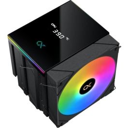 Xigmatek XIG1740270204774 Disipador CPU AK6 Dual Digital para AMD AM5/AM4 con 2 ventiladores ARGB de 120 mm Negro