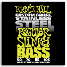 Ernieball Set Bajo S.Steel Regular 50-105 Cuerdas para Bajo Eléctrico Precio: 27.98999951. SKU: B1GXSFYBMD